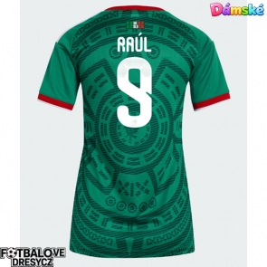Mexiko Raul Jimenez #9 Dámské Domácí Dres MS 2026 Krátký Rukáv